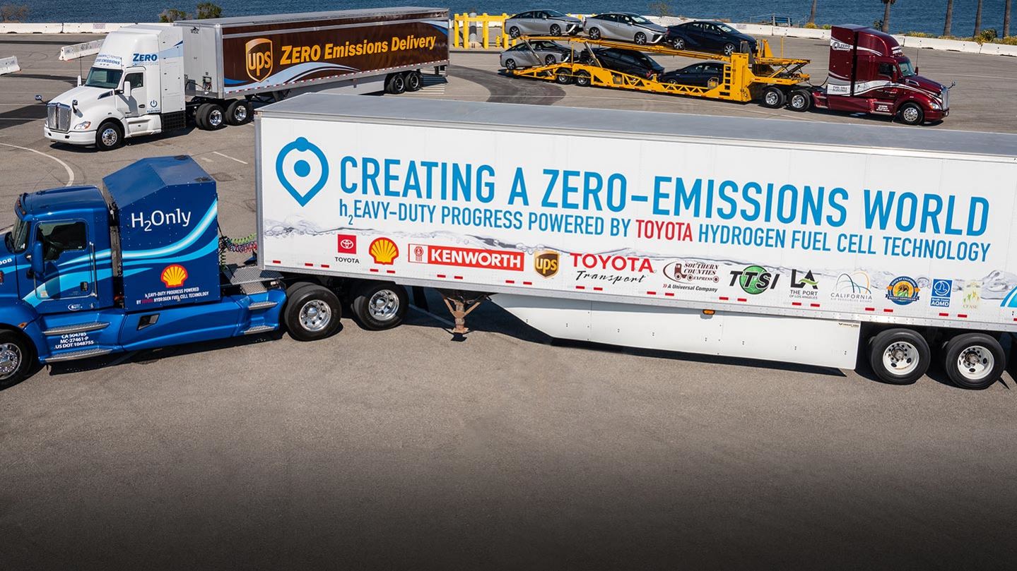 Zero emissions trucks