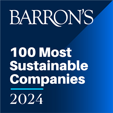 Barron's 100 Most Sustainable Companies 2024 logo